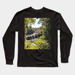 Hidden Waterfall in the Tropical Rainforest Long Sleeve T-Shirt